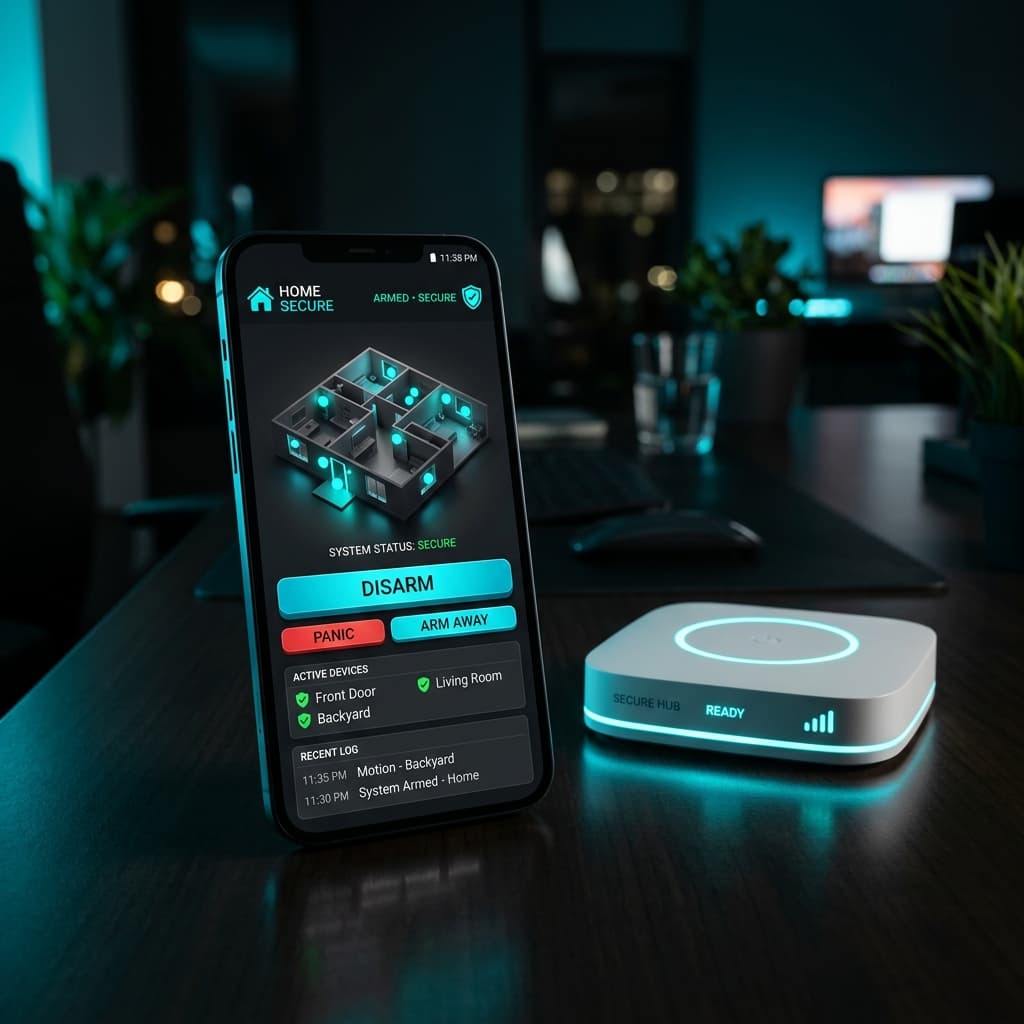 Aplicación móvil de alarmas de intrusión