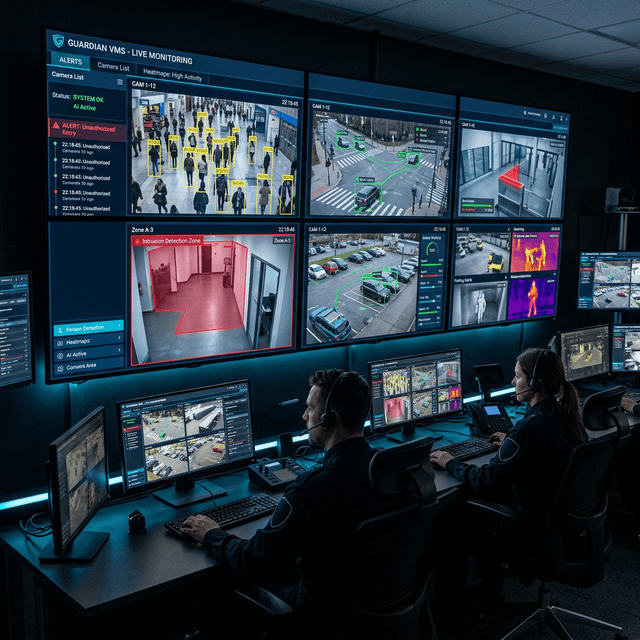 Dashboard analítica de videovigilancia con IA