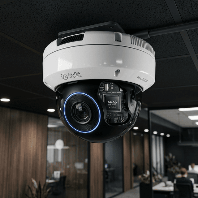 Domo PTZ 360° con IA — Neotech Solutions Villahermosa