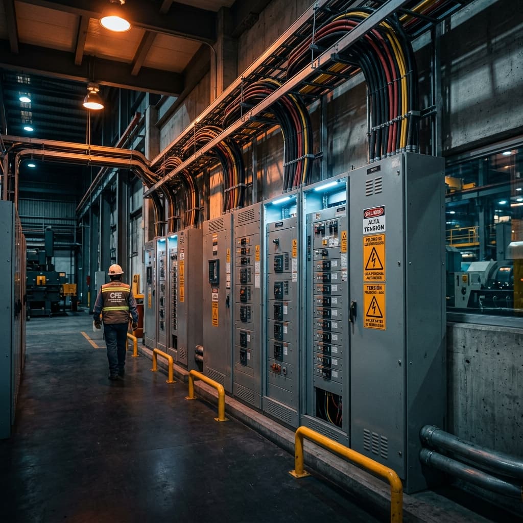 Electricidad industrial Villahermosa Tabasco