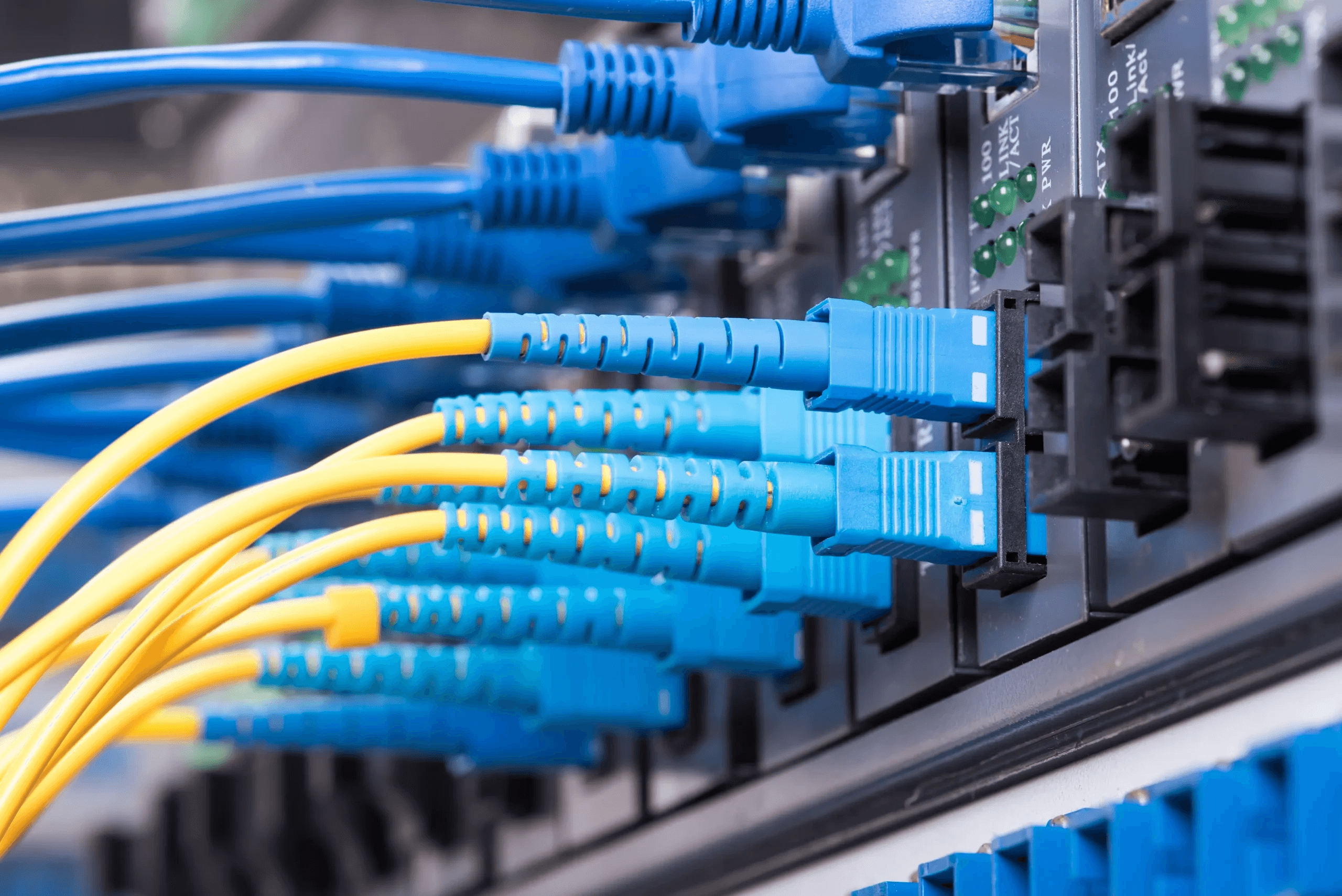 Fiber Optic Data Transfer