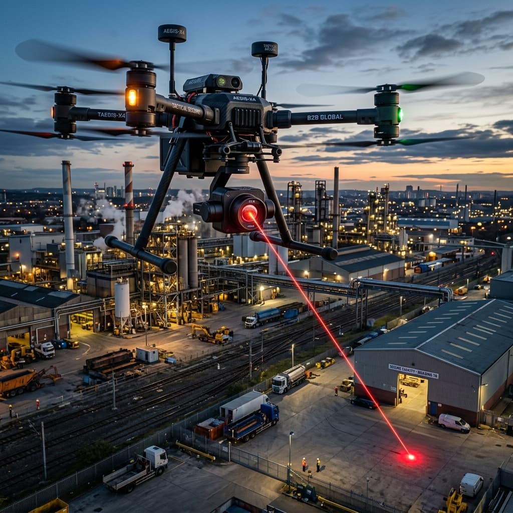 Dron Enterprise de Patrullaje Industrial