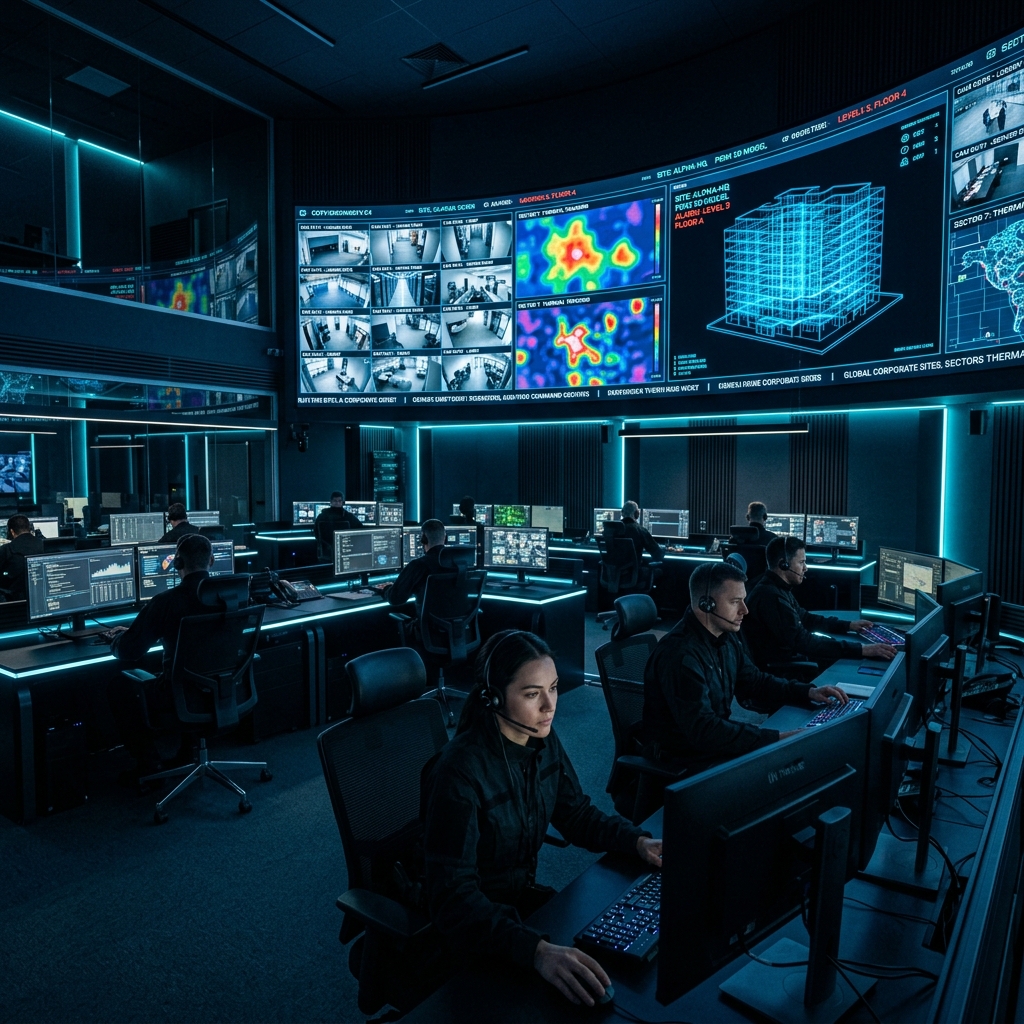 Central de Monitoreo C4 y Videowall