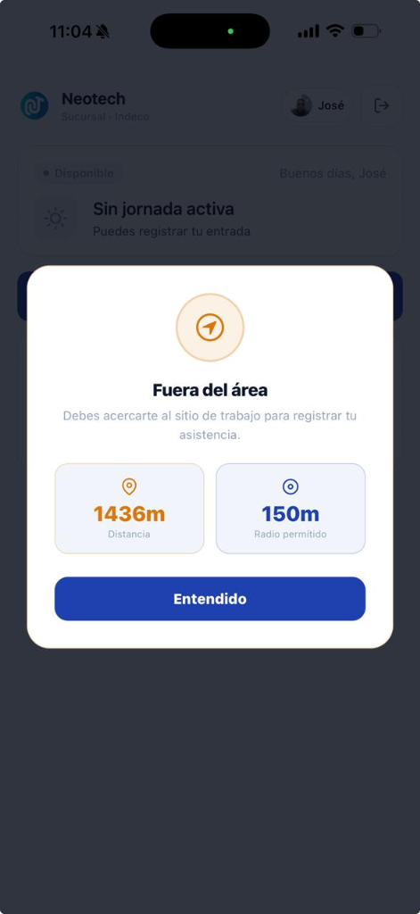 Geocerca Satelital GPS - NeoCheck App