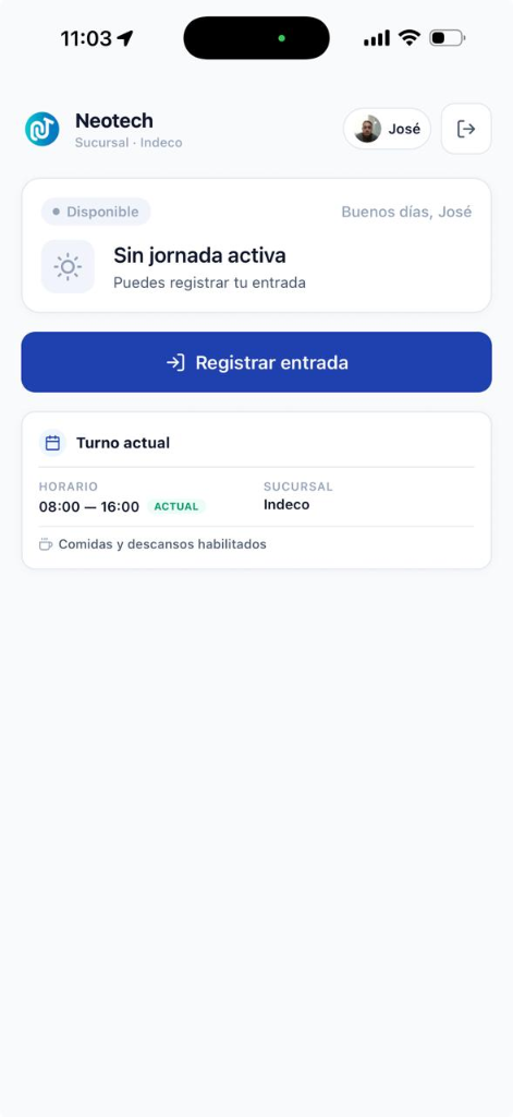 Registro de Asistencia - NeoCheck App